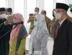 Wako Fadly Amran Melantik Dokter Faizah sebagai Kadinkes