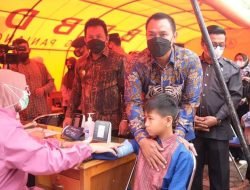 Wawako Asrul Resmikan Pelaksanaan Vaksinasi Anak Usia 6-11 Tahun