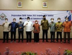 BPK Berikan Apresiasi Kepada LKPD Pasaman 2021