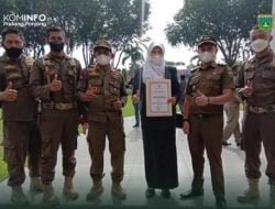 Satpol PP Damkar Raih Penghargaan Terbaik II Tingkat Sumbar
