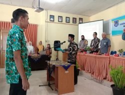 Camat Payakumbuh Barat Lantik LPM Kelurahan Koto Tangah dan  Subarang Batuang