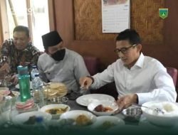 Sandiaga Uno Berharap Ada Event Bangkitkan Pariwisata Padang Panjang