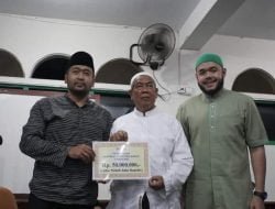 Wagub Audy Serahkan Bantuan Rp.50 Juta di Dampingi Wako Fadly Amran