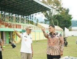 Wabup Tinjau Lapangan Gumarang Batusangkar Persiapan Shollat Idul Fitri