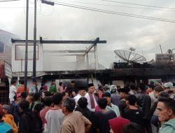 Bupati Solok Mengamuk, Damkar Terlambat Datang 3 Ruko Ludes