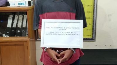 Seorang Mahasiswa Berinisial AAP Ditangkap Dalam Kasus Narkoba