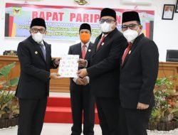 DPRD Tanah Datar Sampaikan Rekomendasi Terhadap  LKPJ Tahun 2021