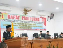 Bupati Eka Putra Sampaikan Nota Ranperda Pertanggungjawaban APBD