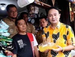 Wabup Richi Aprian Dampingi Wamendag Kunjungi Pasar Sungai Tarab