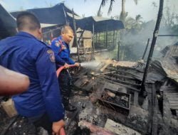 Sigapnya Damkar Kota Payakumbuh, Tiga Rumah Berhasil Diselamatkan