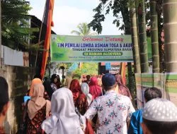 PKK Kelurahan Sungai Durian Dinilai Tim Provinsi Sumbar