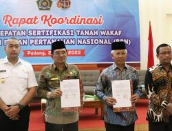 Kemenag Sumbar dan Kementerian ATR/BPN Teken MoU