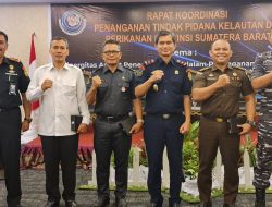 Ditjen PSKDP Gelar Rakor Penanganan Tindakan Pidana Kelautan Dan Perikanan Provinsi Sumbar