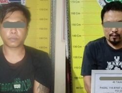 Dua Orang Terduga Pelaku Penyalahgunaan Narkotika Diamankan
