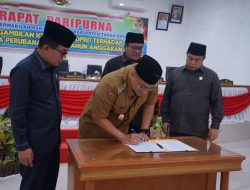 Ranperda Perubahan APBD Tahun 2022 di Tetapkan Menjadi Perda