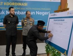 Gelar Pendataan Awal Regsosek, Wako Fadly Amran Apresiasi BPS