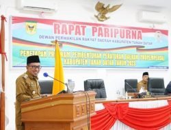 Pemkab dan DPRD Tanah Datar Setujui 9 Propemperda Dibahas 2023