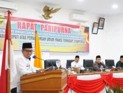 Bupati Jawab Pandangan Umum Fraksi-Fraksi DPRD