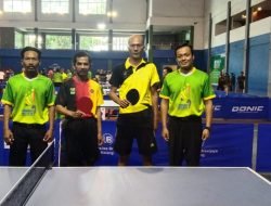 M. SYUKUR CABANG TENIS MEJA SUMBAR KALAHKAN HERU PERMANA DARI BENGKULU