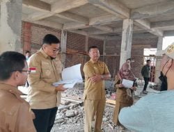Wabup Richi Aprian Tinjau Pembangunan Mall Pelayanan Publik
