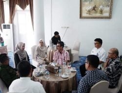 BUPATI TANAH DATAR TERIMA KUNJUNGAN UNES PADANG