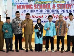 MOVING SCHOOL KELUAR  NEGERI, WAWAKO ASRUL APRESIASI SMP HIKMAH