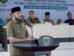 TIGA PULUH LIMA ORANG PEJABAT DILANTIK WAKO
