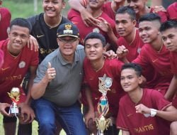 Tim Sepak Bola SMA 3 VS SMK 2 Skor 4 – O