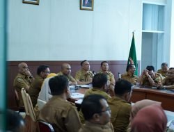 BUPATI DIWAKILI SEKDA PIMPIN RAPAT KOORDINASI DILINGKUP PEMDA