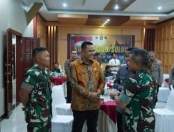 BUPATI SOLOK SAMBUT KEDATANGAN PANGDAM I BUKIT BARISAN