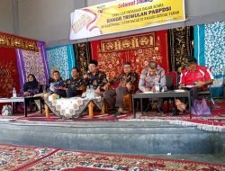 RAKOR TRIWULAN PABPDSI TANAH DATAR DIHADIRI DPRD PROPINSI DAN KABUPATEN