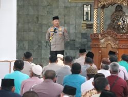 KAPOLDA BERTATAP SILATURRAHMI DI MEDJID RAYA KOTO TANGAH