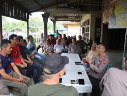 KAPOLRES NGOBROL SANTAI, DENGARKAN KELUHAN DAN MASUKAN