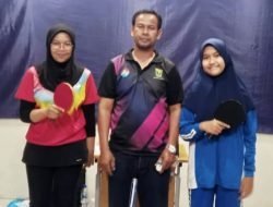 MAULIDYA ABDIANA MAJU KE SEMI FINAL KEJUARAAN TENIS MEJA