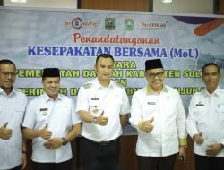 BUPATI SOLOK KUNKER KE PEMKAB TETANGGA