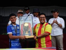 WABUP RICHI APRIAN RESMI TUTUP TANAH DATAR SUPER LEAGUE U-17