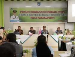 WAKO RIDA BUKA FORUM KONSULTASI PUBLIK RKPD