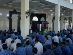 PEMKAB SOLOK GELAR APEL GABUNGAN PERINGATAN ISRA’ MI’RAJ