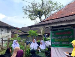 MAHASISWI AKPER NABILA LAKSANAKAN PENYULUHAN HIPERTENSI DI POSTANDU TANAH HITAM