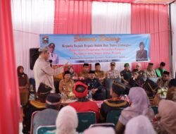 BUPATI SOLOK HADIRI PENGUKUHAN KAN NAGARI ALAHAN PANJANG