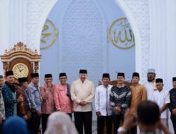 WAKO SOLOK HADIRI SYUKURAN SELESAINYA PEMBANGUNAN MESJID NURUS SAKINAH