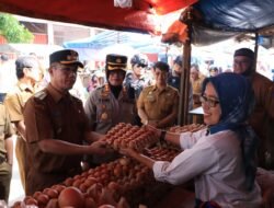 PJ RIDA WAKO PAYAKUMBUH PANTAU HARGA KEBUTUHAN POKOK DI PASAR IBUH
