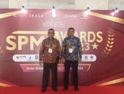 BUPATI SOLOK HADIRI SPM AWARDS TAHUN 2023