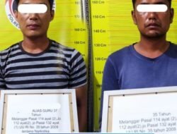 2 ORANG PENYALAHGUNAAN NARKOBA DI TANGKAP