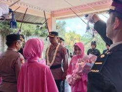 KAPOLRES TANAH DATAR AKBP DERRY INDRA, S.I.K SEBELUMNYA MENJABAT DI POLDA