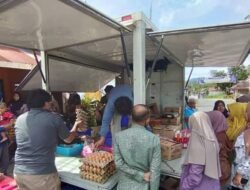 GERAKAN PANGAN MURAH PADANG PANJANG TIMUR DISERBU WARGA