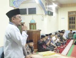 BUPATI PERTAMA YANG HADIR DI MASJID DARUL IHSAN