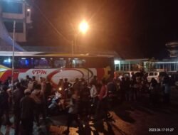 ROMBONGAN MAMA PAPA MUDIK SAMPAI DI PADANG PANJANG DENGAN SELAMAT