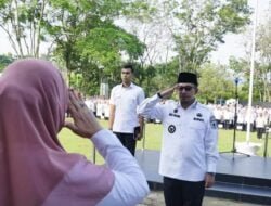 BUPATI PIMPIN APEL GABUNGAN SELURUH ASN
