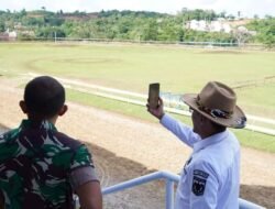 JELANG ALEK NAGARI PACU KUDA, BUPATI EKA TINJAU KESIAPAN GELANGGANG